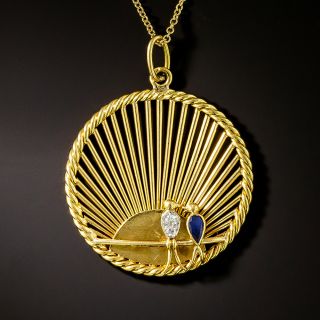 Van Cleef and Arpels Love Bird Pendant - 2