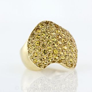 Van Cleef and Arpels Yellow Sapphire Ring