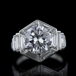 Van Cleef & Arpels 3.01 Carat Diamond Ring