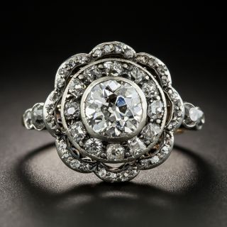Victorian 1.30 Carat Center Diamond Ring - 2