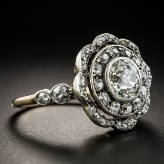 Victorian 1.30 Carat Center Diamond Ring