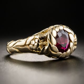 Victorian 14K Ruby Ring