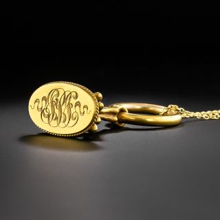  Victorian Watch Fob Pendant