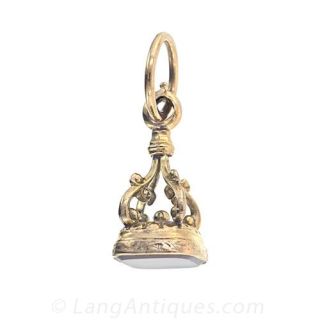 Victorian 14k Watch Fob