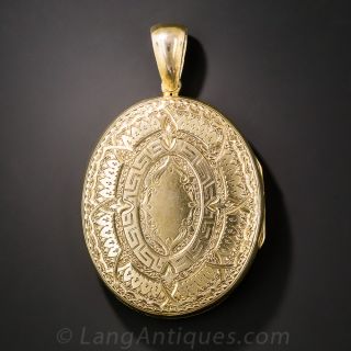 Victorian 15 Karat English Locket