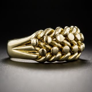 Victorian 18K Keeper Ring