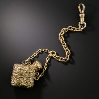 Victorian 18K Perfume Bottle