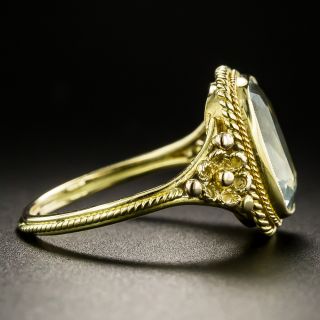 Victorian 3.30 Carat Aquamarine Ring