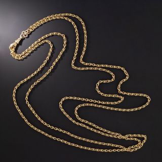 Victorian 45-Inch Guard Chain, English - 2
