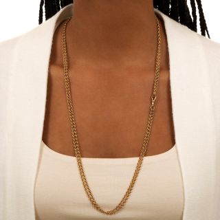 Victorian 45-Inch Guard Chain, English