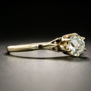 Victorian .50 Carat Solitaire Diamond Ring by M. B. Bryant and Co.