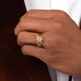 Victorian .74 Carat Diamond Ring