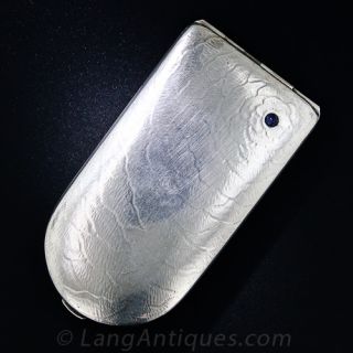 Victorian 800 Silver Cigarette Case