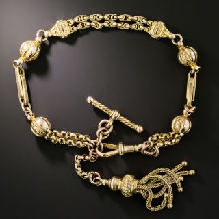 Victorian 9K Tassle Bracelet - 3
