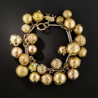 Victorian Ball Charm Bracelet - 2