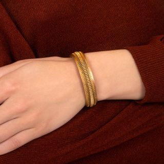 Victorian Bangle Bracelet, Circa 1875