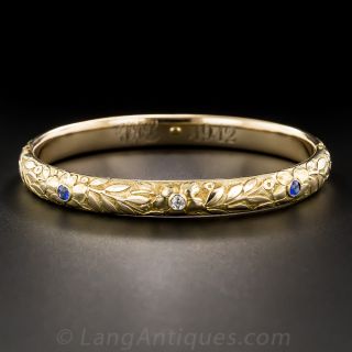 Victorian Bangle with Diamond