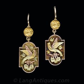 Antique Gold Earrings 
