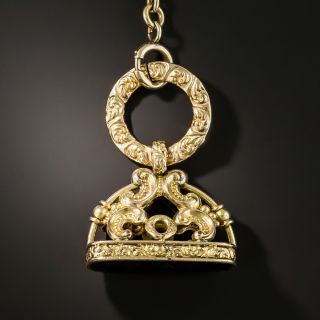 Victorian Blood Stone Fob - 2