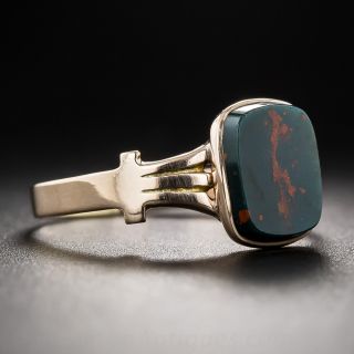 Victorian Bloodstone Ring