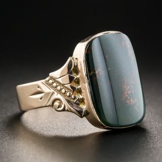 Victorian Bloodstone Ring