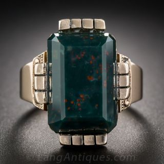 Victorian Bloodstone Ring