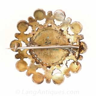 Victorian Bohemian Garnet Brooch