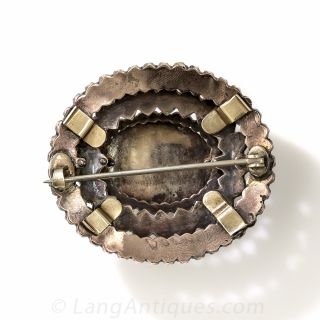 Victorian Bohemian Garnet Brooch