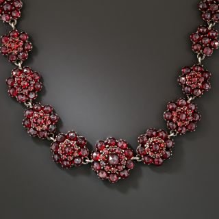 Victorian Bohemian Garnet Neckalce - 2
