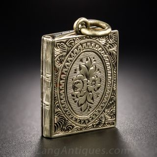 Victorian Book Locket