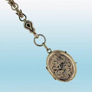 Victorian Chain and Locket Main View