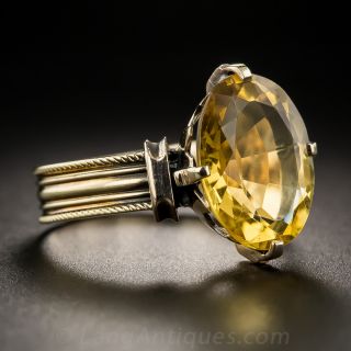 Victorian Citrine Ring
