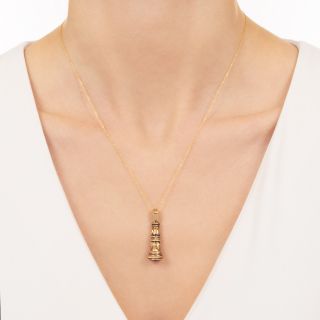 Victorian Citrine Seal Pendant/Fob
