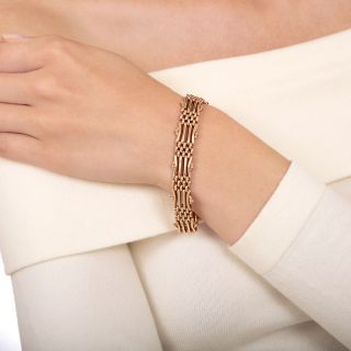 Victorian Classic Gate Bracelet, England