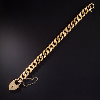 Victorian Curb Gate Bracelet - 2