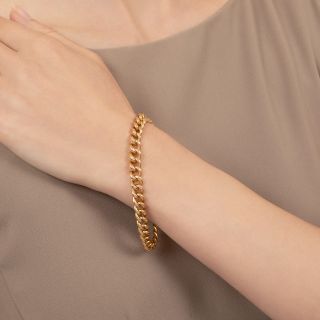 Victorian Curb Link Bracelet