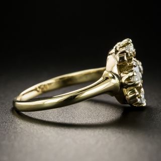 Victorian Cushion-Cut Diamond Ring