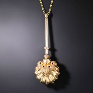 Victorian Dance Card Holder Pendant - 3