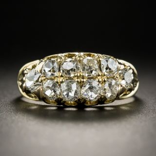 Victorian Diamond Band Ring - 2