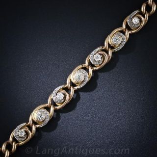 Victorian Diamond Bracelet