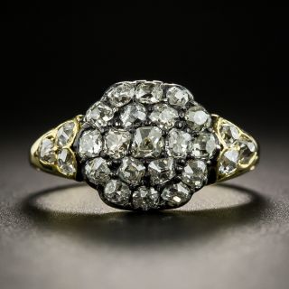 Victorian Diamond Cluster Ring - 2