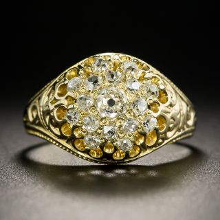 Victorian Diamond Cluster Ring - 2