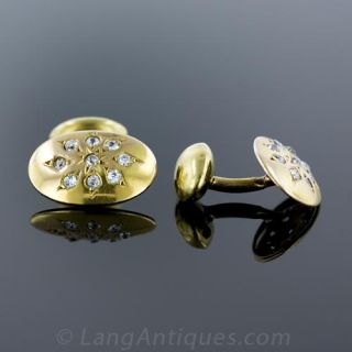 Victorian Diamond Cufflinks