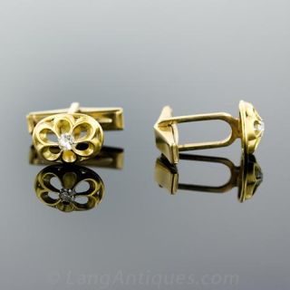 Victorian Diamond Cufflinks