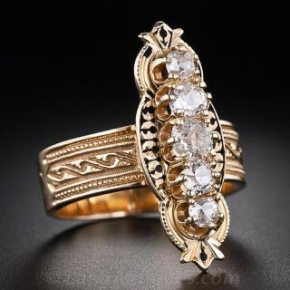 Victorian Diamond Dinner Ring