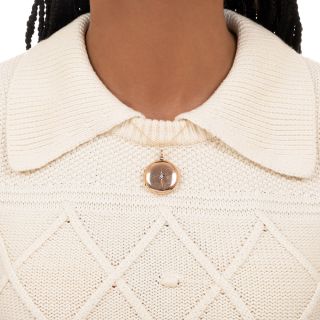 Victorian Diamond Double Round Locket