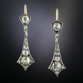 Victorian Diamond Earrings - 2