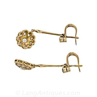 Victorian Diamond Earrings