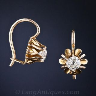 Victorian Diamond Earrings