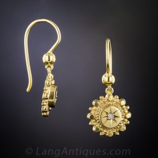 Victorian Diamond Earrings